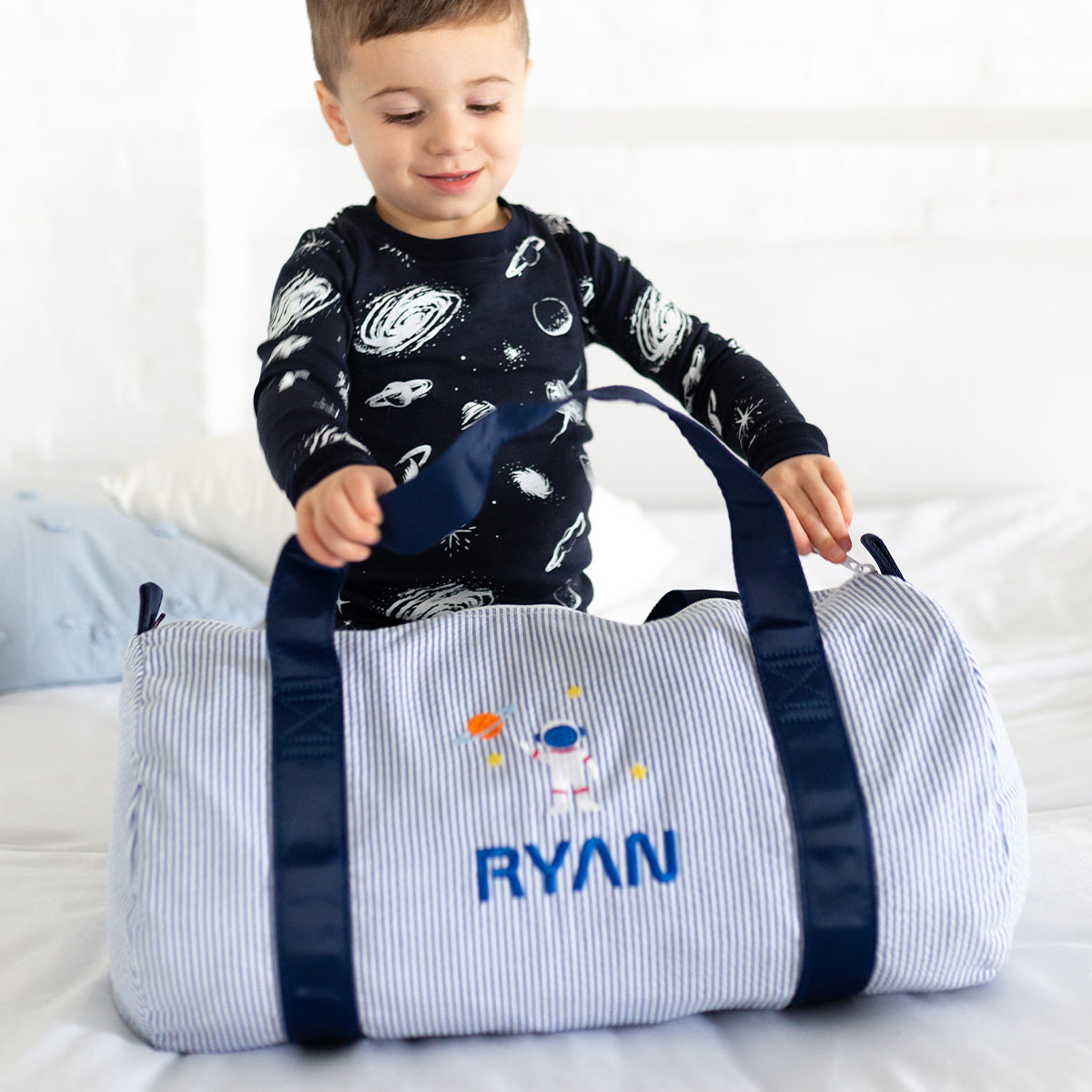 Personalized Duffle Bags for Kids Sammy Nat