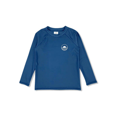 Icon Baby Long Sleeve Rash Top in Navy