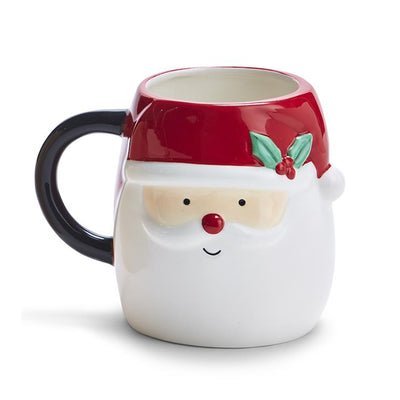 santa milk and cookies mug