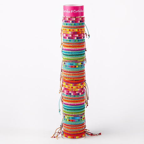 Color Bars Stripes Adjustable Bracelet