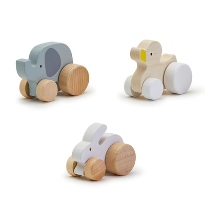 Hand-Crafted Wooden Animal Toy