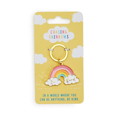 Chasing Rainbows Keychain - Be Kind